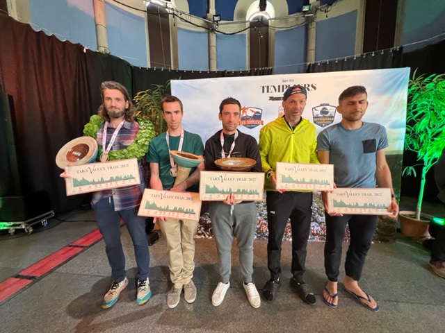 1. Renaud Doby ; 2. Julien Tarissan ; 3. Antoine Biard ; 5. Nicolas Bie ; 6. Florimond Cahez